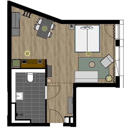 Black F Tower - Serviced Aparthotel Friburgo in Brisgovia